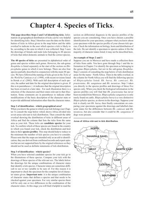 Ticks of Domestic Animals in Africa - Alan R Walker - Science Writer