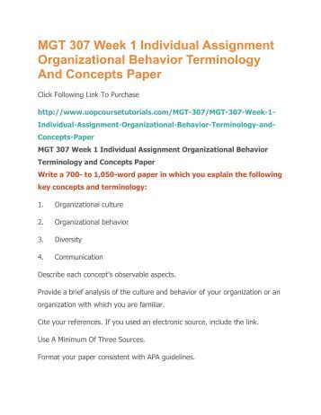 research paper on organizational behavior research paper on organizational behavior