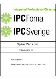 Spare Parts List