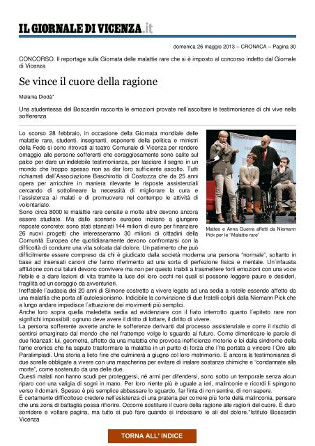 dal 28 MAGGIO al 3 GIUGNO 2013