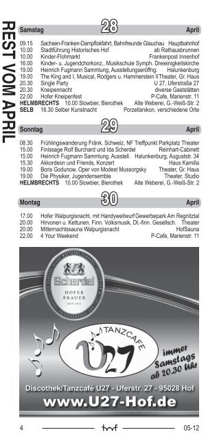 EIT - Hof Programm