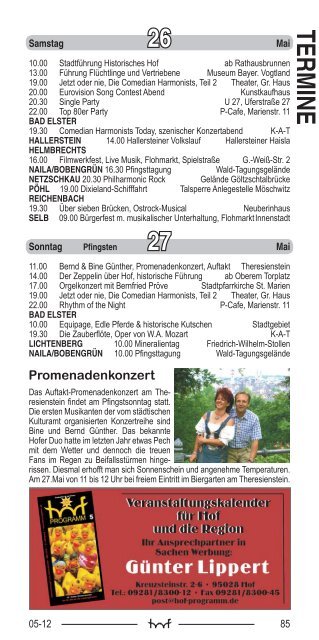 EIT - Hof Programm