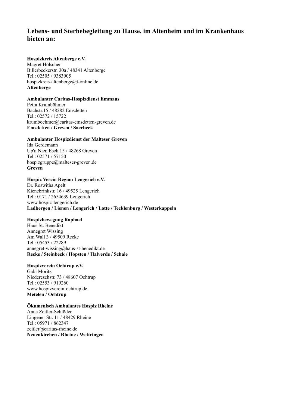 1 Free Magazines From Palliativnetz Rheine De