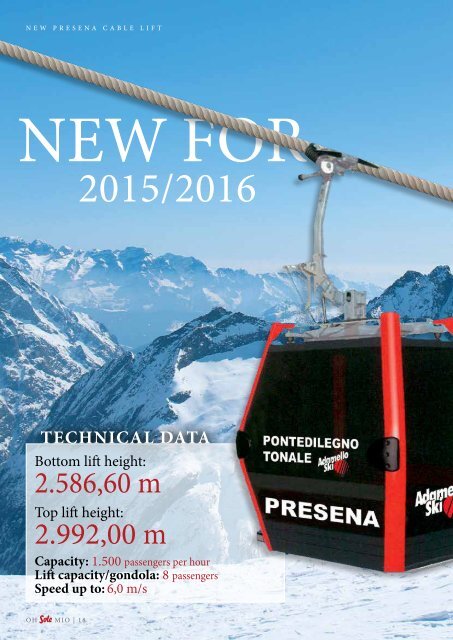 VAL DI SOLE | TRENTINO | The new winter magazine | Oh Sole mio