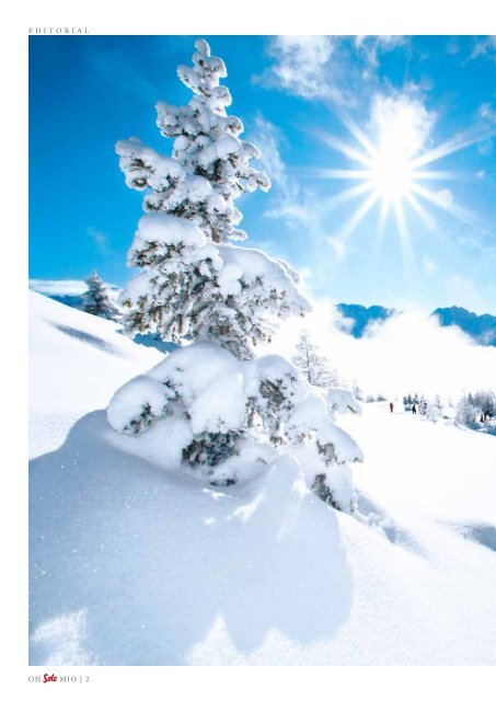 VAL DI SOLE | TRENTINO | The new winter magazine | Oh Sole mio