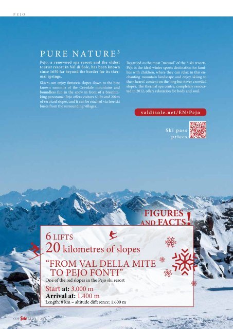 VAL DI SOLE | TRENTINO | The new winter magazine | Oh Sole mio