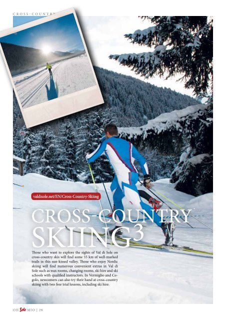 VAL DI SOLE | TRENTINO | The new winter magazine | Oh Sole mio