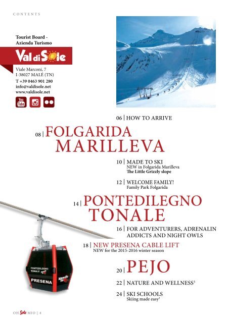 VAL DI SOLE | TRENTINO | The new winter magazine | Oh Sole mio