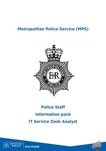 Information pack - Metropolitan Police Careers