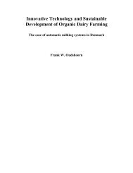 Innovative Technology and Sustainable Development of Organic - 1.