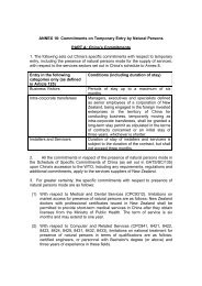ANNEX 10: Commitments on Temporary Entry by Natural ... - WITS