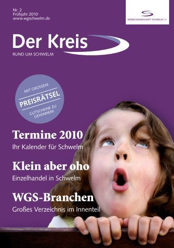 Termine 2010 - Werbegemeinschaft Schwelm e.V.