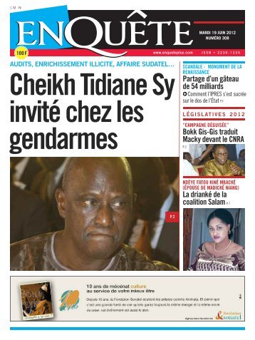 Cheikh Tidiane Sy invité chez les gendarmes