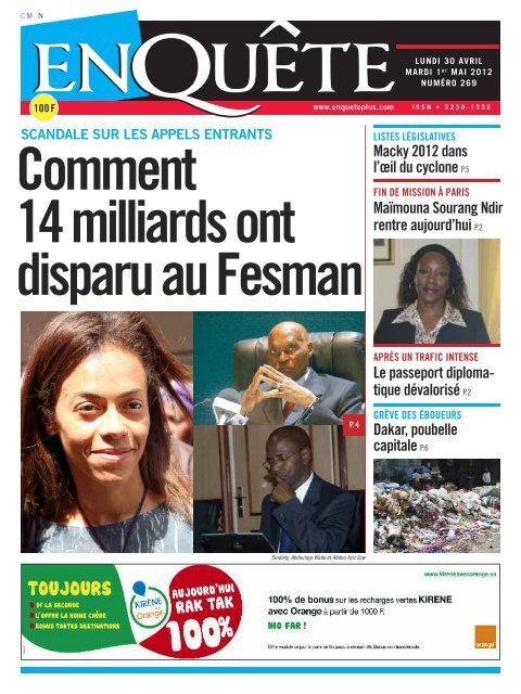 Comment 14 milliards ont disparu au Fesman