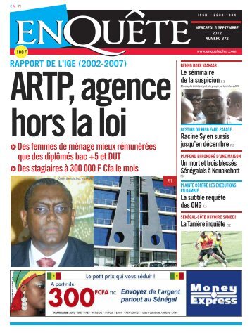 ARTP agence hors la loi