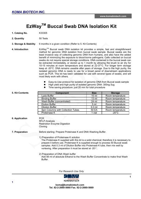 Buccal Swab Storage | informacionpublica.svet.gob.gt