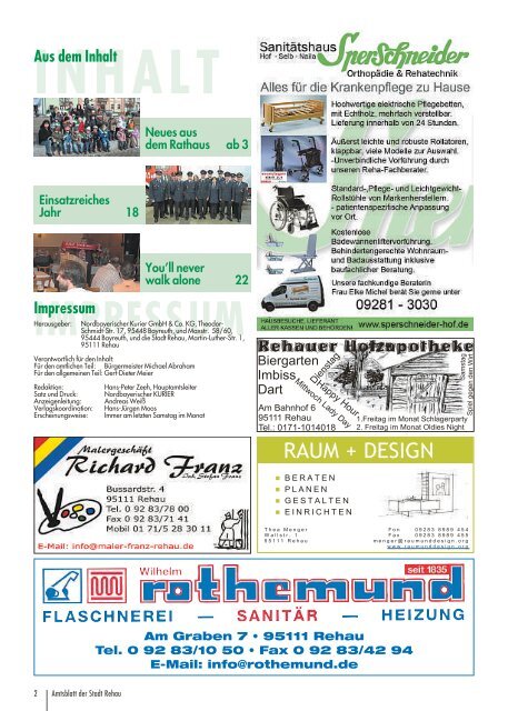 AMTSBLATT - Rehau