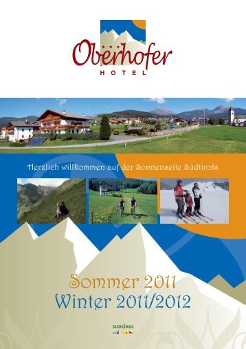 Sommer 2011 & Winter 2011/2012 - Hotel Oberhofer