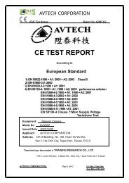 CE TEST REPORT