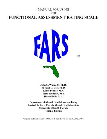 FARS-User-Manual-200.. - Florida Therapy Services