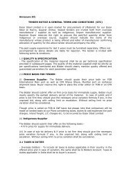 Annexure III: TENDER NOTICE & GENERAL TERMS AND ... - Essar