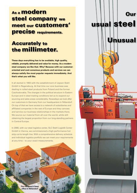 Image Brochure - Jepsen Stahl GmbH