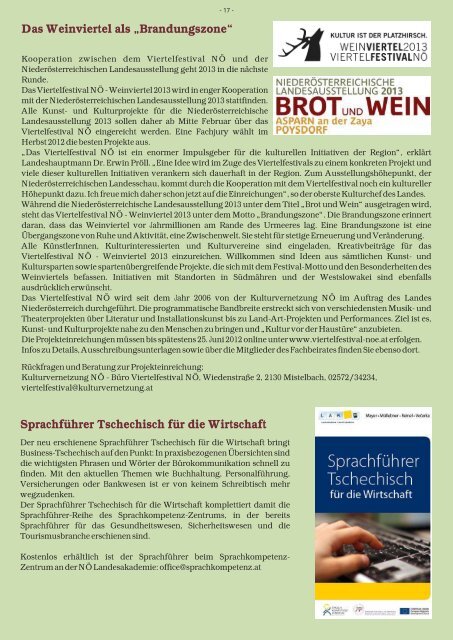 (3,10 MB) - .PDF - Kleinregion Weinviertler Dreiländereck