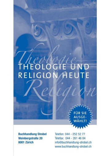 Theologie und Religion Heute