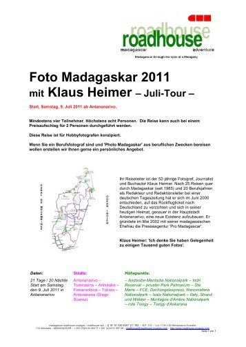 Juli-Tour - Klaus Heimer