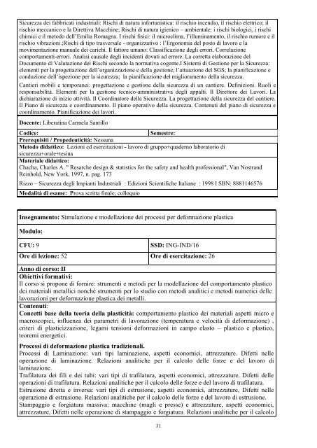 Allegato B - FacoltÃ  di Ingegneria - UniversitÃ  degli Studi di Napoli ...