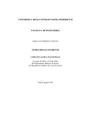 Corso di Laurea magistrale in Ingegneria dei Sistemi idraulici e di ...