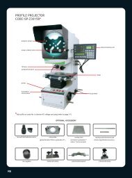 PROFILE PROJECTOR CODE ISP-Z3015B* *Add