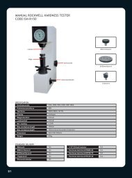 MANUAL ROCKWELL HARDNESS TESTER CODE ISH-R150