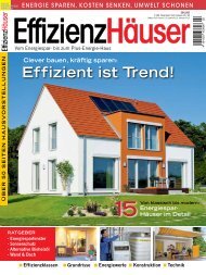 Clever bauen, kräftig sparen: effizient ist trend! - Held Haus