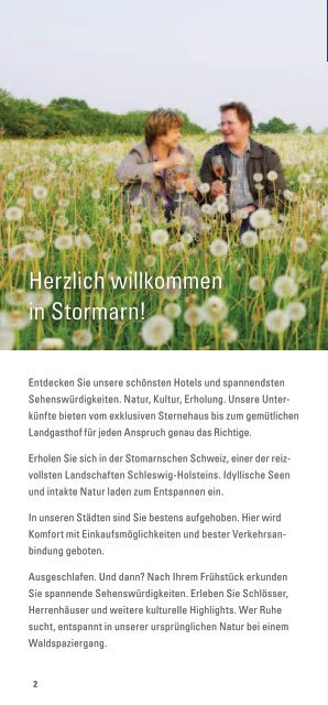 Hotels und Sehenswertes - Stormarn Tourismus