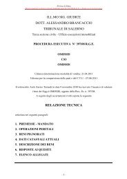 ill.mo sig. giudice dott. alessandro brancaccio tribunale di salerno ...