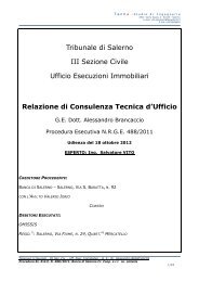 Relazione di Consulenza Tecnica d’Ufficio