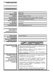 CURRICULUM VITAE radiofarmaci emettitori di positroni” Aretrè editore 1999