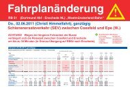 (SEV) zwischen Coesfeld und Epe (W.) - ZVM