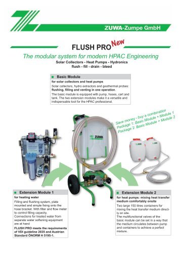 Flush Pro - bei ZUWA-Zumpe GmbH