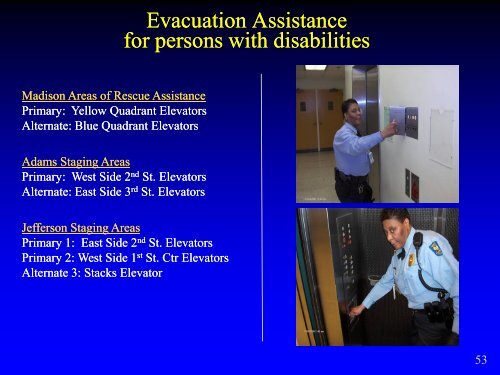 Emergency Evacuation Procedures for Persons with Disabilities