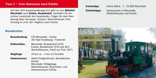 ZRL - Tourenvorschläge zwischen Ruhr und Lenne - Mit dem ...