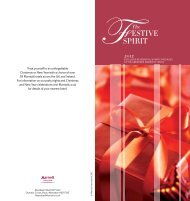 Festive Brochure 2012 - Marriott Hotels