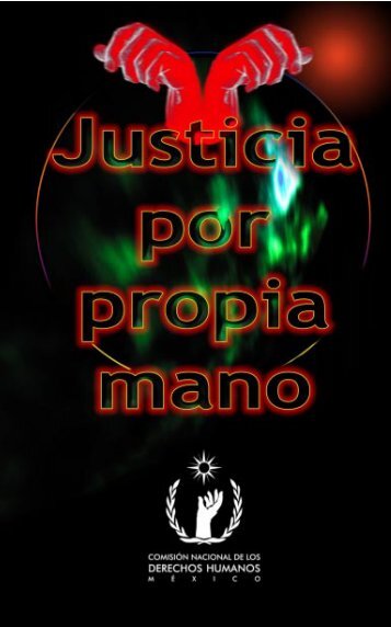 JUSTICIA POR PROPIA MANO