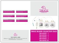 TROGE BLOOD COLLECTION BAGS