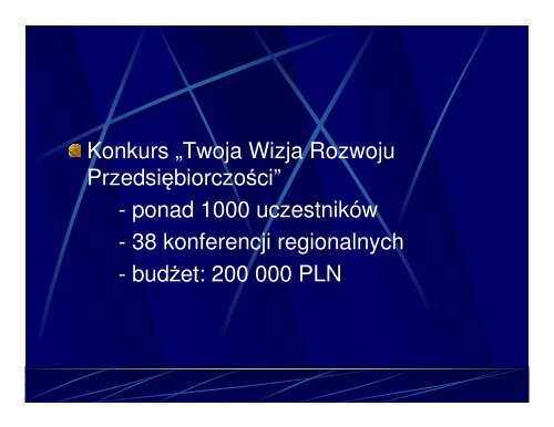 PRZEDSIĘBIORCZOŚCI W ROZWOJU I PROMOCJI IDEI PRZEDSIĘBIORCZOŚCI