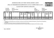 udgir - ii sem. (new pattern) b.tech. 2012-13 - Maharashtra Animal ...