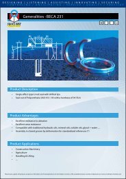 Installation dimensions - BECA 231