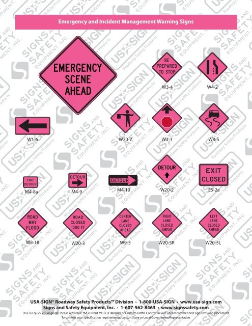 Sign Reference Guide