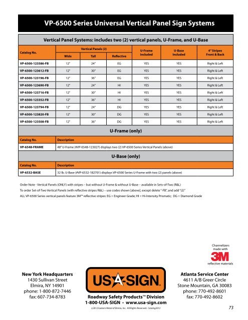 Roadway Safety Products